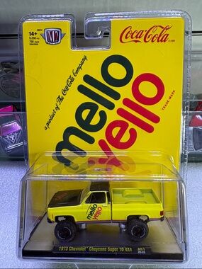 M2 machines Mello Yello 1973 Chevrolet Cheyenne Super 10 4x4 Diecast Truck